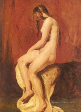 Étude d’un corps de femme Nu Nu William Etty Peinture à l'huile